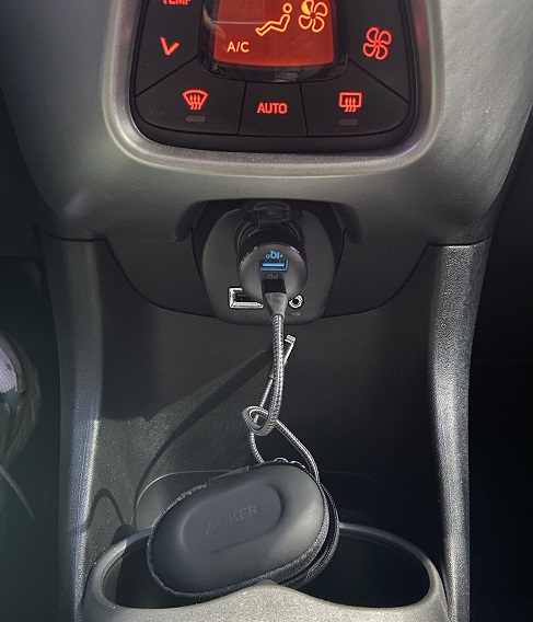 iphone charging with anker car charger
